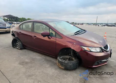 2015 Honda Civic Ex z USA, uszkodzony, nr VIN 19XFB2F86FE019620